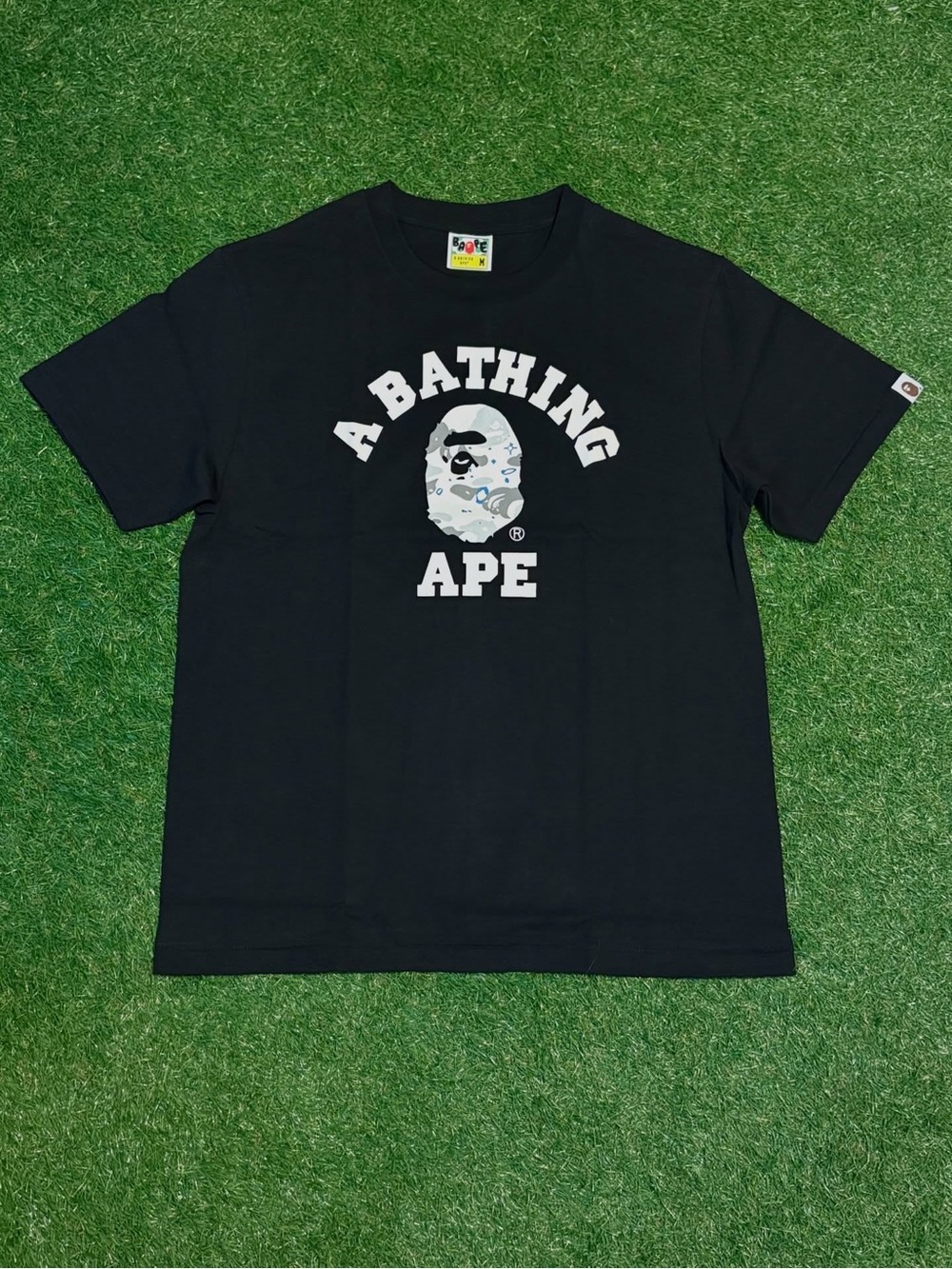 Grey College Bape Tee